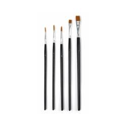 Set of 5 Artesania Latina brushes