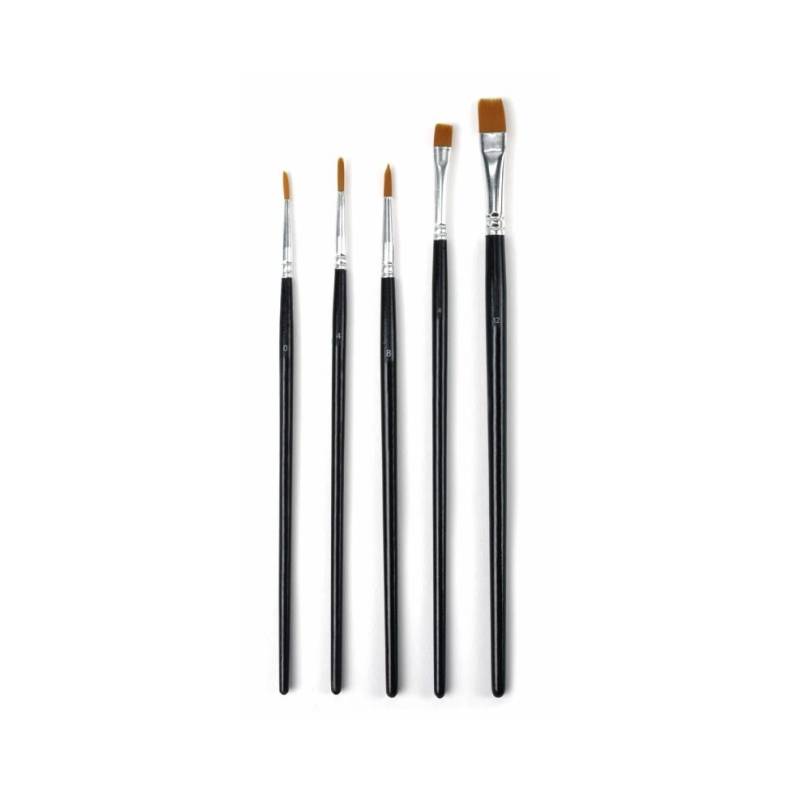 Set of 5 model-making brushes - Artesania Latina 17100L