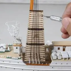 Gabarit de fabrication de haubans pas de 3mm pour maquettes de bateaux
