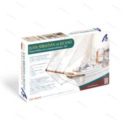 Maquette Voilier en bois Juan Sebastián de Elcano 1/140 Artesania Latina