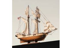 1/100 Scale Wooden Model of the Albatros Sailboat - OCCRE 12500