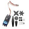 Servo digital 9.5kg 0.13s T9513MG T2M pignons métal - T2M T9513MG