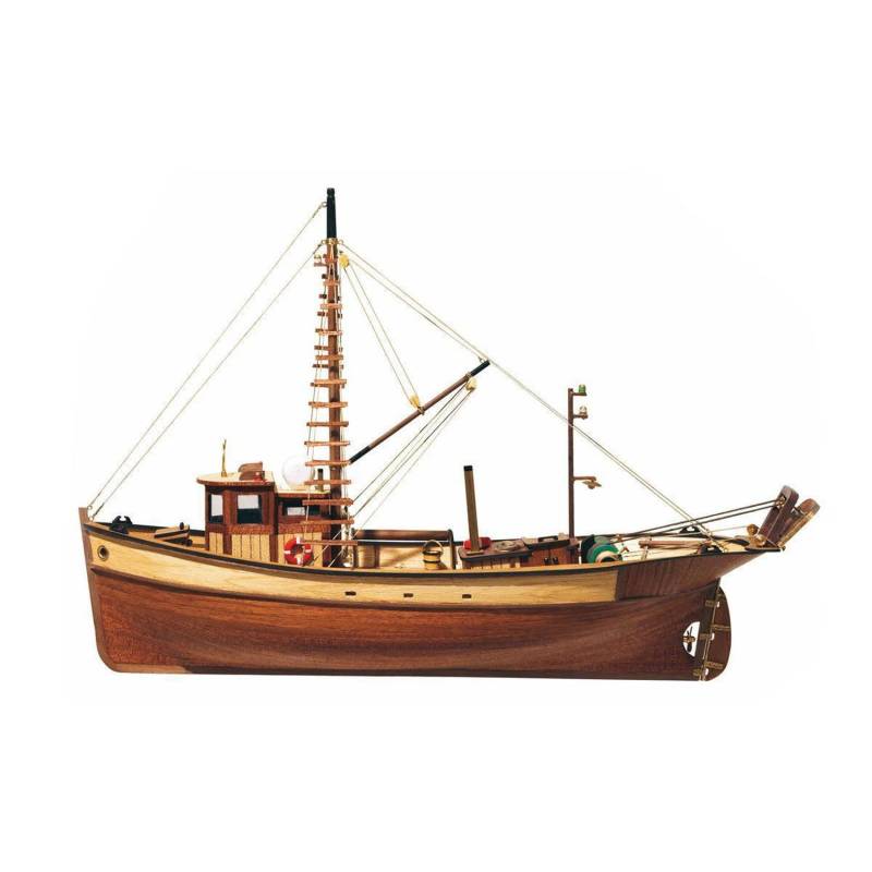 Maquette en bois du bateau de pêche Palamós 1/45 - OCCRE 12000 - Tecnimodel