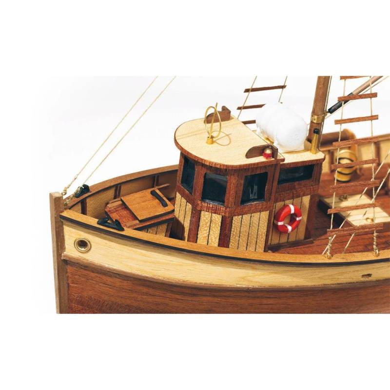 Maquette en bois du bateau de pêche Palamós 1/45 - OCCRE 12000 - Tecnimodel