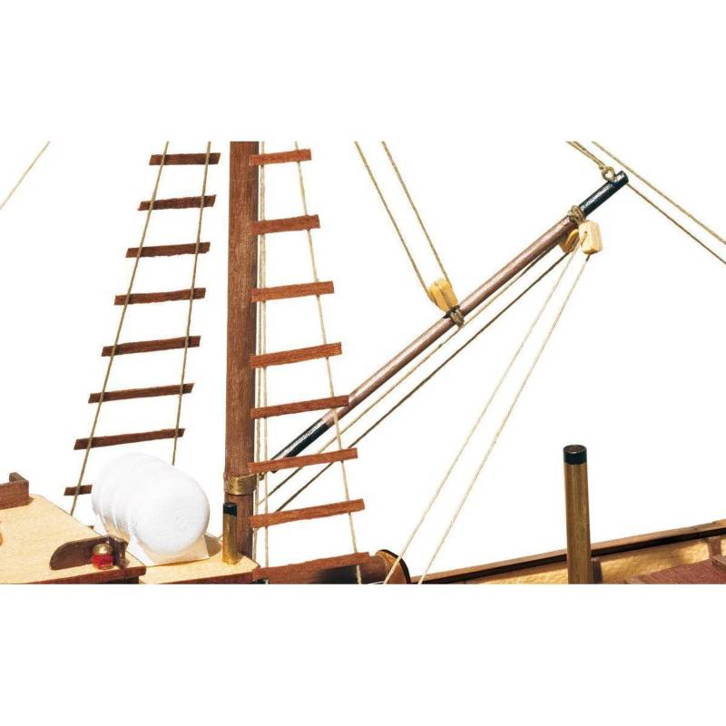 Maquette en bois du bateau de pêche Palamós 1/45 - OCCRE 12000 - Tecnimodel