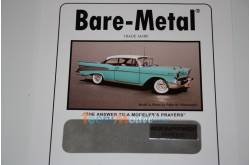 1 Sheet Bare Metal Foil Chrome