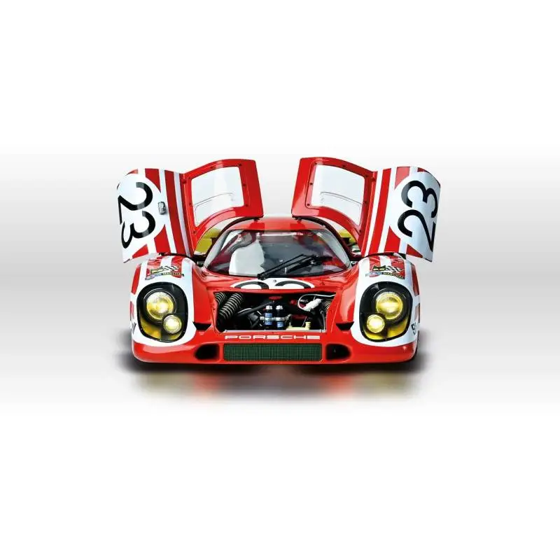 Porsche 917 KH #23 Le Mans 1970 Model Kit 1:8 - Front view -IXO Collections Full Kit - TecniModel