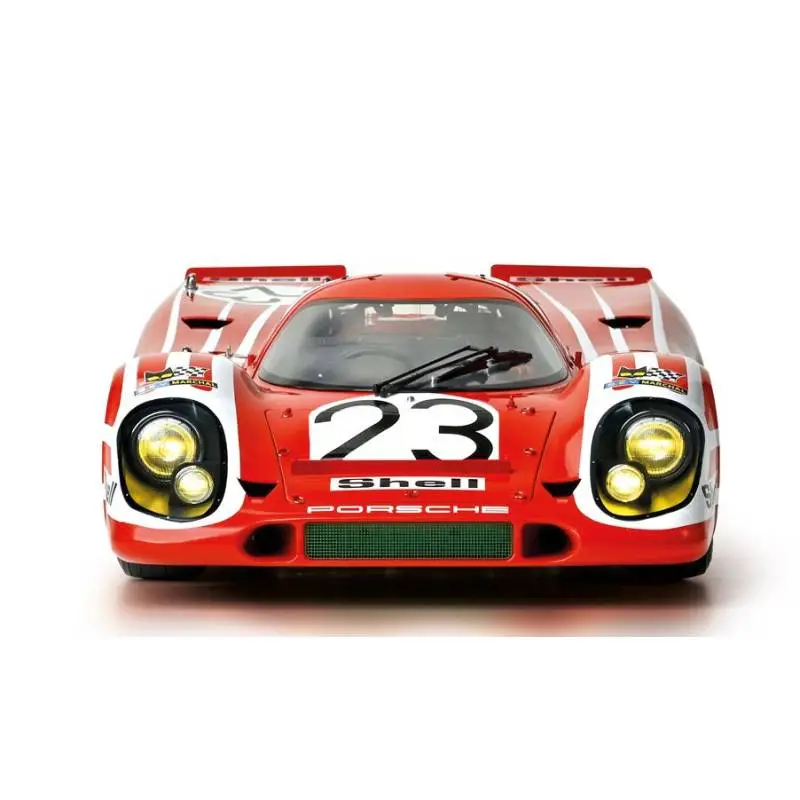 Maquette Porsche 917 KH #23 Le Mans 1970 1/8 - Vue de face n°2 - Full Kit IXO Collections - TecniModel