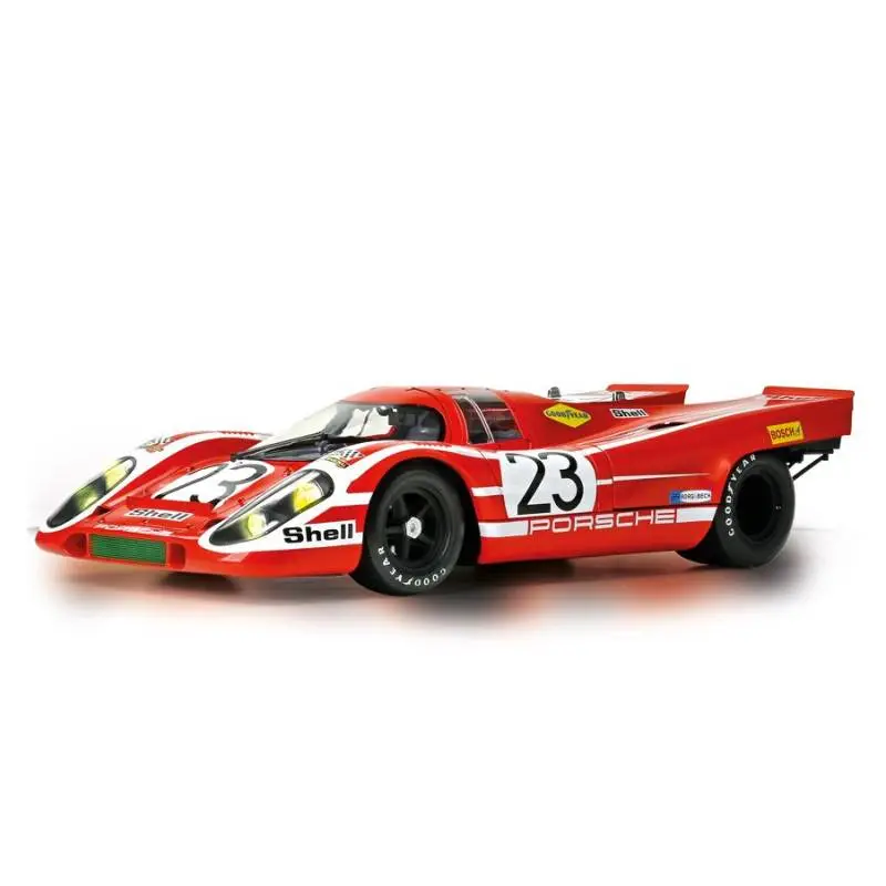 Porsche 917 KH #23 Le Mans 1970 Model Kit 1:8 - 3/4 front view -IXO Collections Full Kit - TecniModel