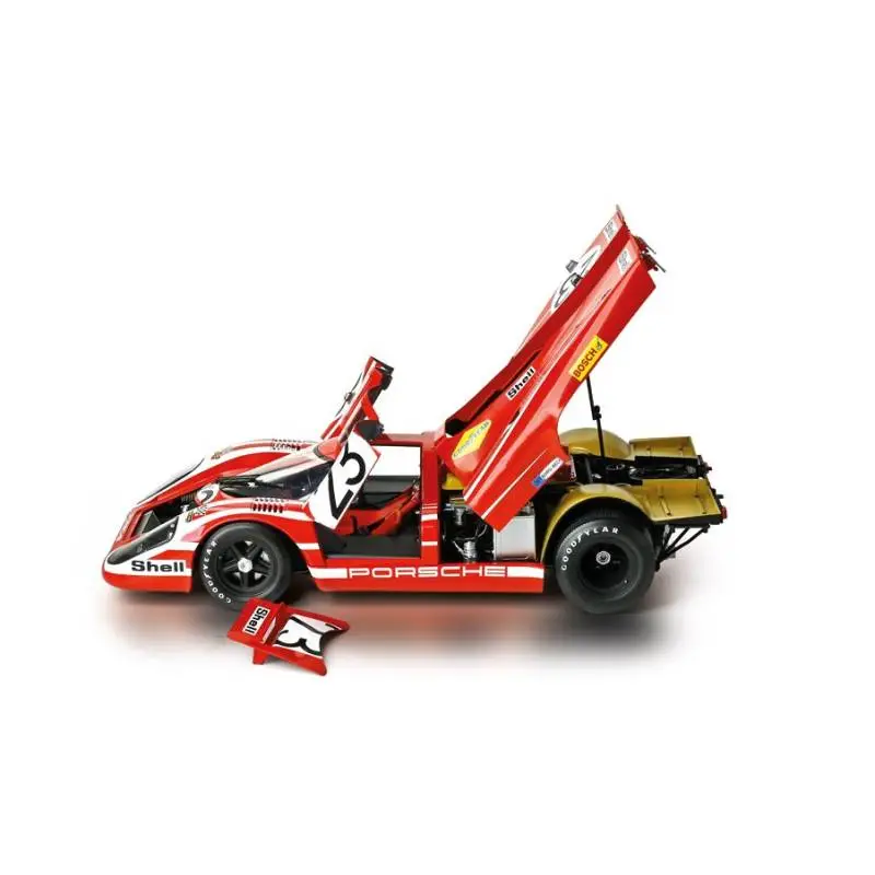 Porsche 917 KH #23 Le Mans 1970 Model Kit 1:8 - side view -IXO Collections Full Kit - TecniModel