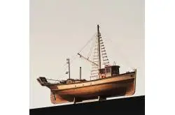 Maquette en bois du bateau de pêche Palamós 1/45 - OCCRE 12000 - Tecnimodel