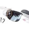 Maquette Mercedes-Benz W196 R N°12 Stirling Moss 1/8 - vue poste de pilotage - Full Kit IXO Collections - TecniModel