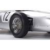 Mercedes-Benz W196 R No. 12 Stirling Moss Model Kit 1:8 - Rear left View - IXO Collections Full Kit - TecniModel