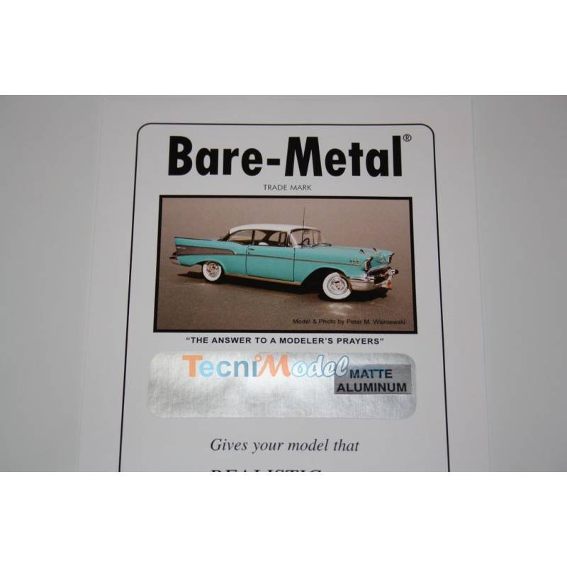 1 Sheet Bare Metal Matte Aluminium