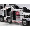 Complete set Tamiya 47528 Volvo FH16 750 Globetrotter 8x4 Heavy-Duty Tow Truck painted in TS-17 Gloss Aluminium