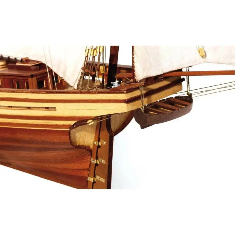 Maquette de la Felouque San Juan, échelle 1/70 - Vue arrière gauche - OCCRE 12001 - TecniModel
