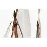San Juan Felucca Model Ship Kit, 1/70 scale - Close-up view of the mainmast - OCCRE 12001 - TecniModel