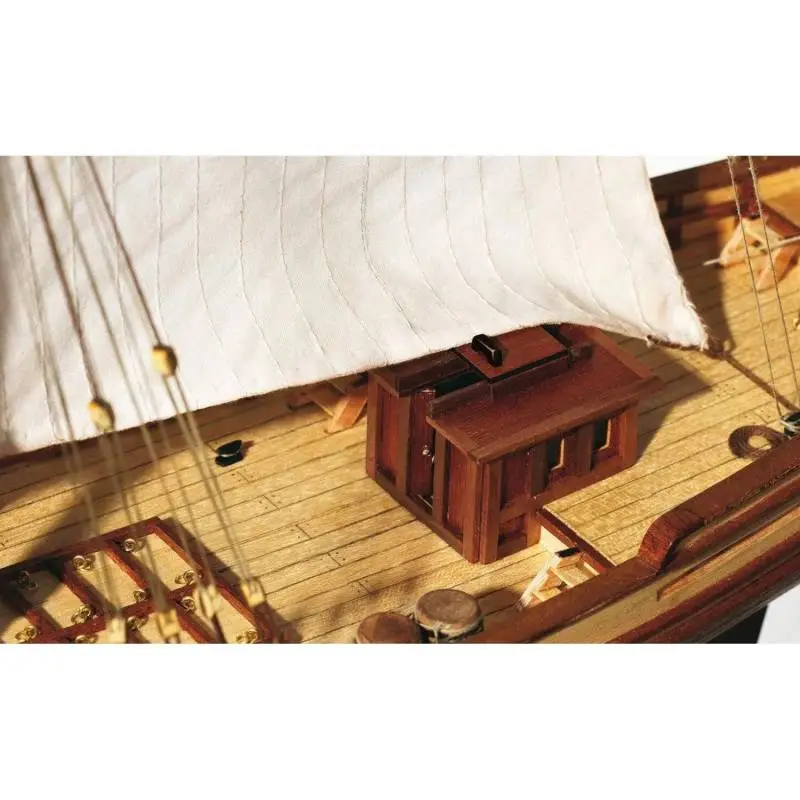 Maquette de la Felouque San Juan, échelle 1/70 - Vue pont arrière - OCCRE 12001 - TecniModel