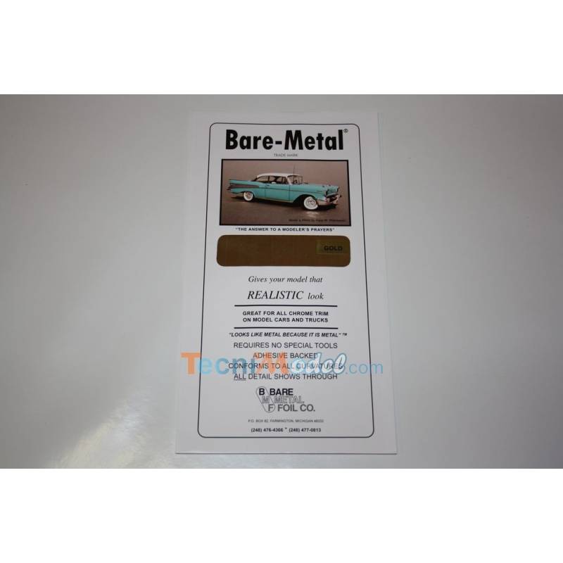 1 Feuille Bare Metal Foil Gold - Bare Metal 008