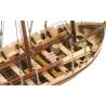 Maquette de la chaloupe du Bounty – 1/24 - Vue intérieur avant - OCCRE 52003 - TecniModel