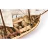 Maquette de la chaloupe du Bounty – 1/24 - Vue intérieur avant no 2 - OCCRE 52003 - TecniModel