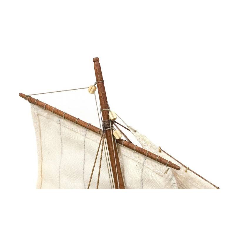 Maquette de la chaloupe du Bounty – 1/24 - Vue du sommet du mât - OCCRE 52003 - TecniModel
