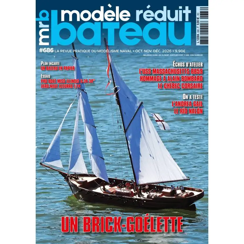 MRB n°686 Le Modèle Réduit de Bateau