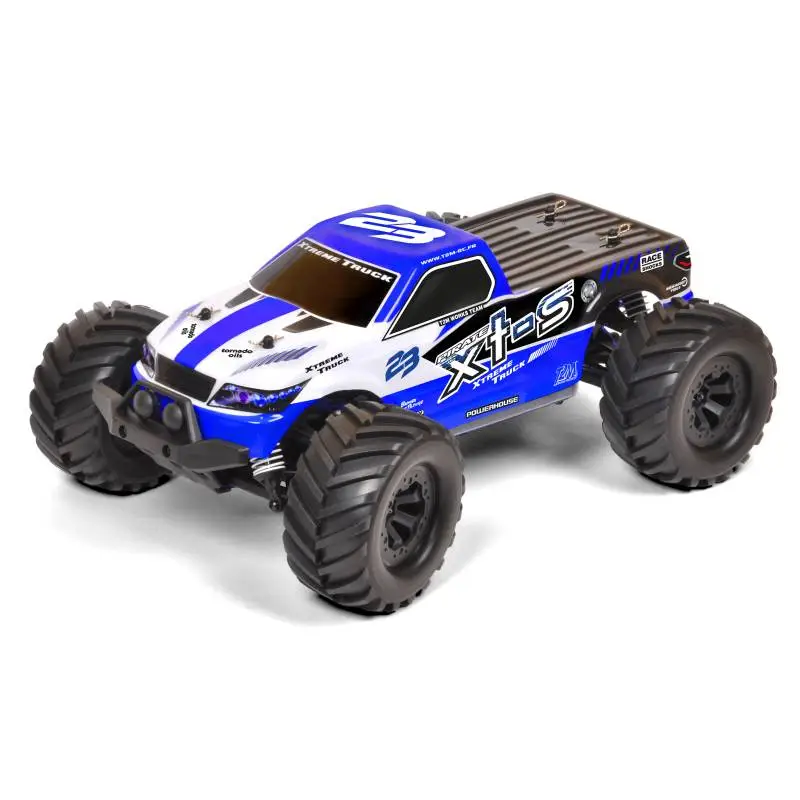 Voiture RC Pirate XT-S Brushless 1/10 - vue 3/4 avant -T2M T4941BL - TecniModel