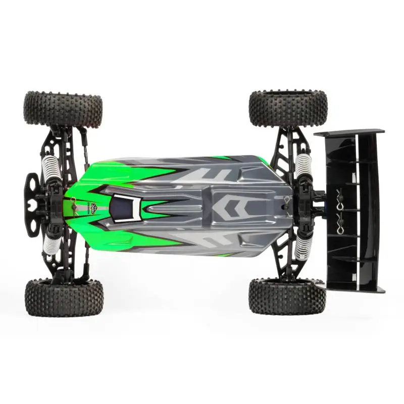Buggy RC 4x4 Pirate Shooter vert 1/10 - Vue de dessus - T2M T4931GR - TecniModel