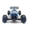 Buggy RC 4x4 Pirate Shooter II Bleu 1/10 - Vue de face - T2M T4989BU - TecniModel