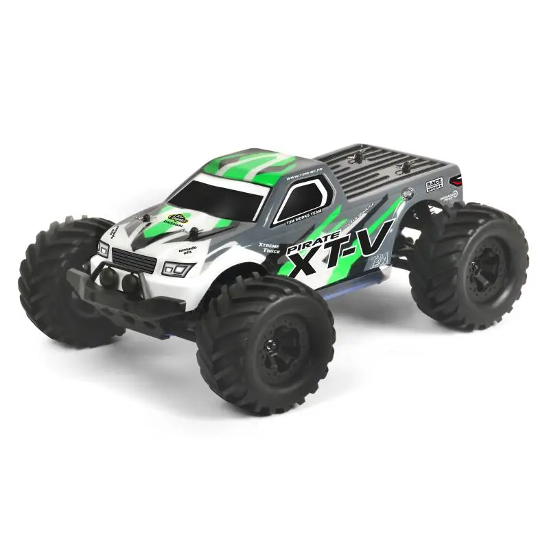 Pirate XT-V 1/10 – 4x4 Monster Truck RTR - 3/4 front view - T2M T4959 - TecniModel