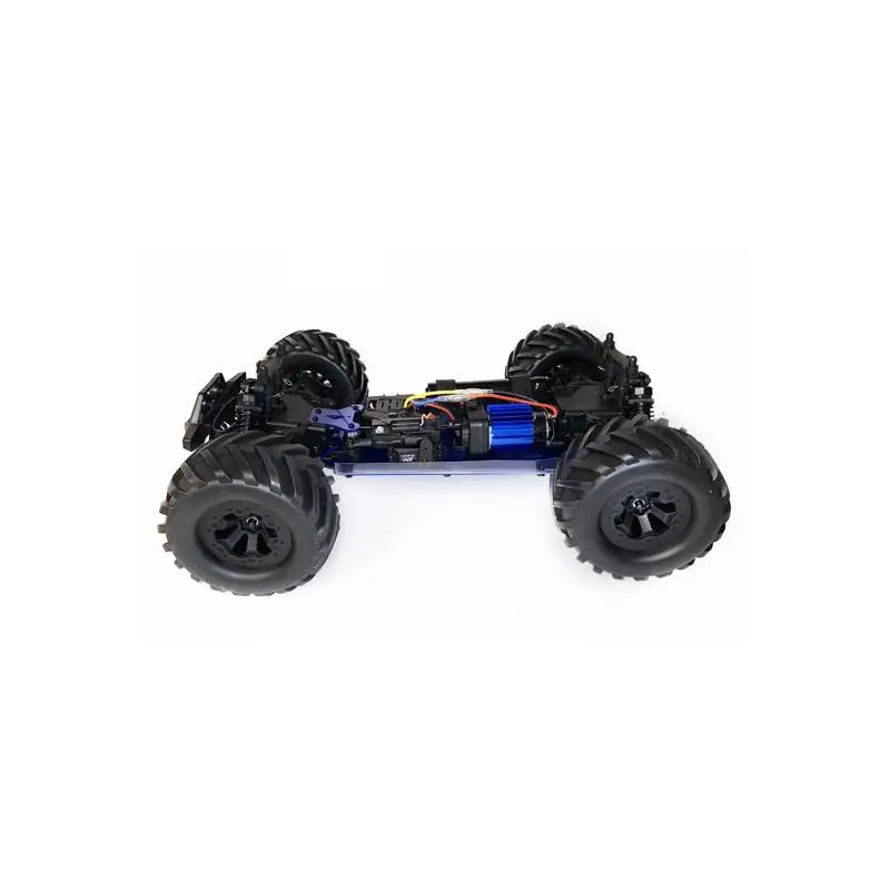 Pirate XT-V 1/10 – 4x4 Monster Truck RTR - side view without body - T2M T4959 - TecniModel