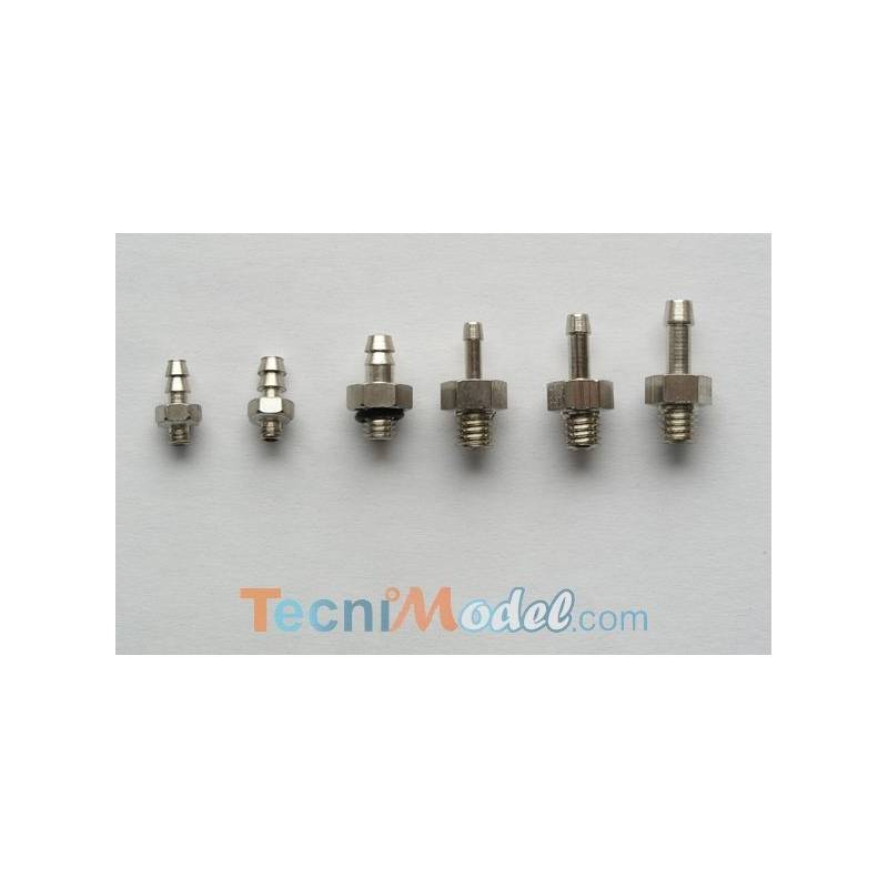 Straight hydraulic connection M3 2.5mm