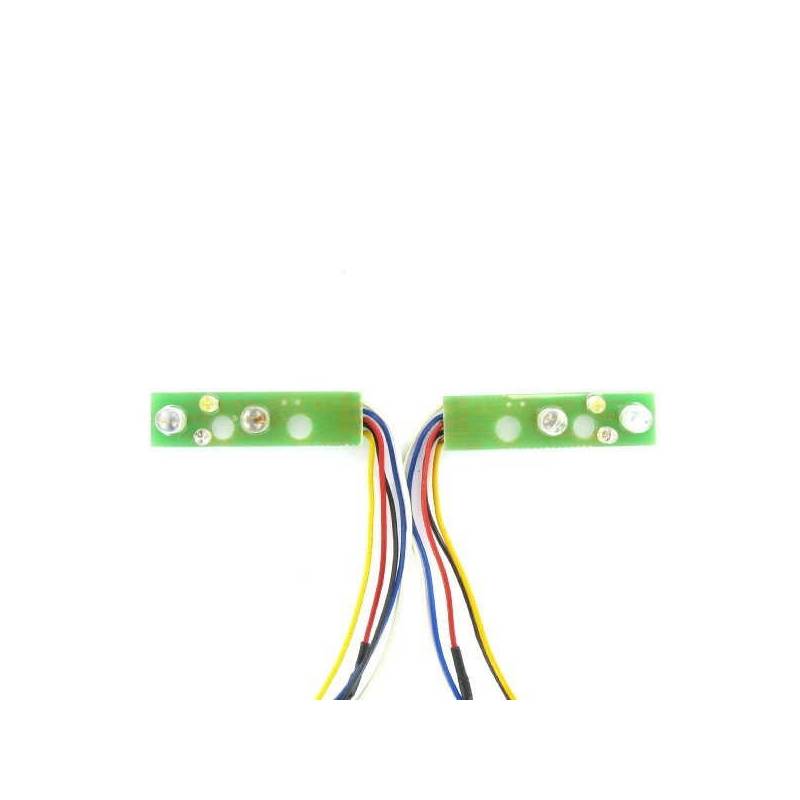 2 Platines de leds pour feux arrière MAN TGX Tamiya 7,2v - S-Hobby 37455