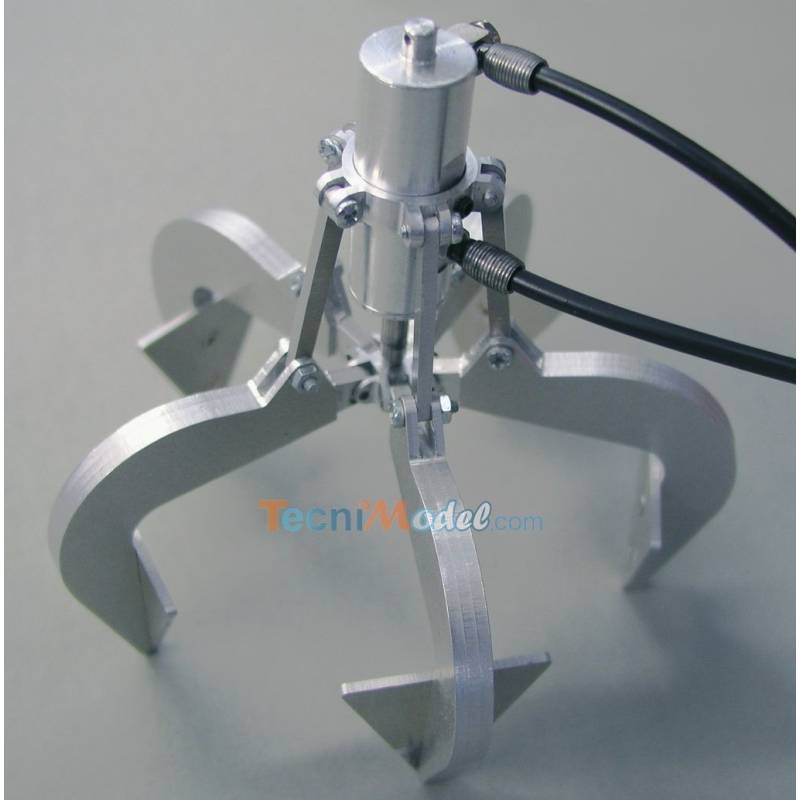Hydraulic Grapple for Radio-Controlled Crane 09433 by Leimbach