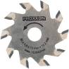 Circular saw blades Proxxon reinforced metal coated. ø 50 mm x 1,1 (bore 10 mm). 10 teeth.
