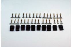 10 Male servo connectors JR