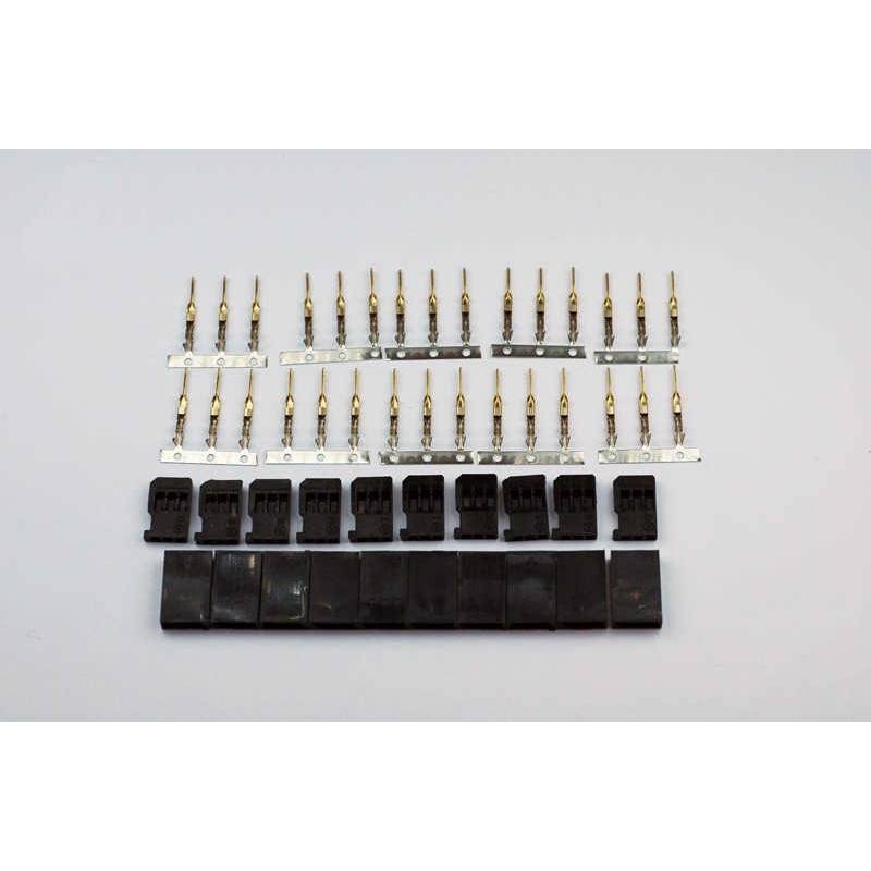 10 Female servo connectors Futaba