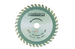 36-tooth carbide-tipped blade for wood-tension-plastic-alloy Proxxon 28732