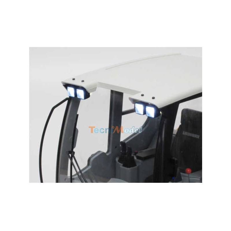 2 Square work lights 7.2V - 12V