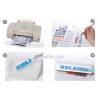 3 white decal sheets for laser printer
