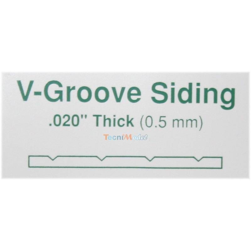 Plate thickness 1mm groove:0,73mm/3.2mm ref: 4125 Evergreen Plastic card Evergreen 