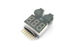 Lipo discharge alarm module