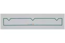 Plaque ep.1mm carreaux:3,2 x 3,2mm ref: 4503 Evergreen Carte plastique Evergreen