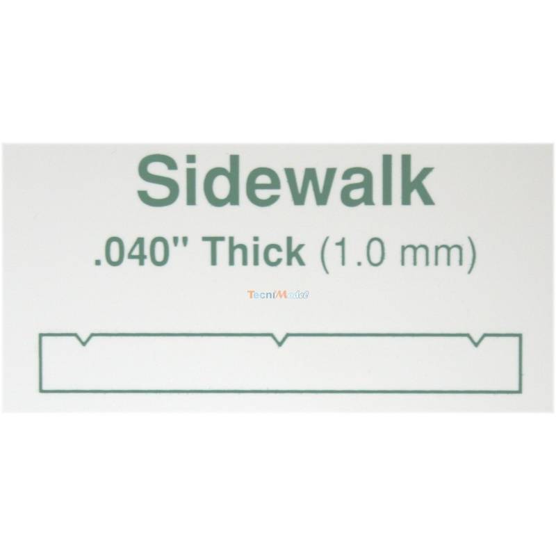 Wall plate thickness 1mm tiles:6,3 x 6,3mm ref: 4516 Evergreen