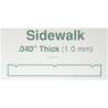 Wall plate thickness 1mm tiles:6,3 x 6,3mm ref: 4516 Evergreen