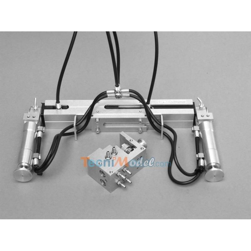 Hydraulic crane Leimbach with stabilizers