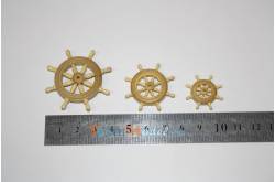 Boat wheel in white wood Ø40mm