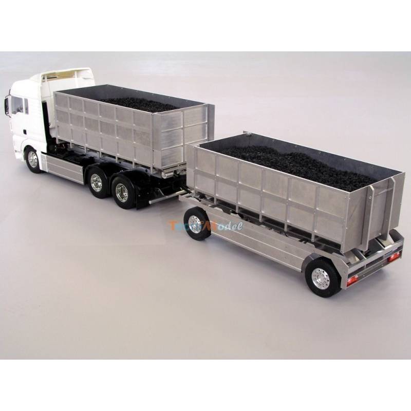 Remorque pour bennes déposables (pour tamiya) - Leimbach 9370T