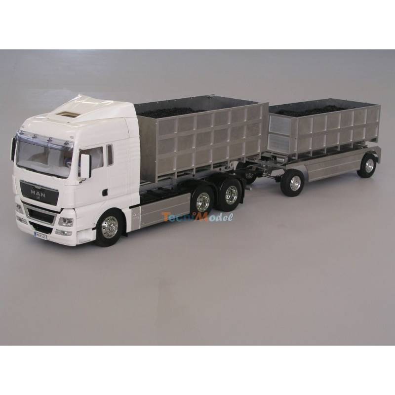 Remorque pour bennes déposables (pour tamiya) - Leimbach 9370T